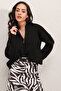 4512 Oversize Sweater - D.black