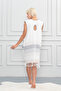 Peshtemal Beach Dress Handmade with Needle Lace Embroidery, Cotton, Authentic - 2
