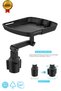Cup Holder Tray for Car |   Car Tray Desk Passenger Seats - Phone Slot & Swivel Arm - 3