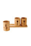 3-Piece Spoon/Fork/Knife Organizer with Bamboo Base - 4