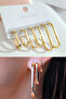 Women's Earrings Set of 6 Decorative Gold