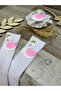 Swan figured white lace headband and white swan figured baby knee socks - 4