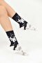 ASTRONAUT MAN PATTERNED COTTON SOCKS - 5