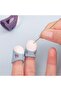 Silicone Ergonomic Finger Protector Thimble Sewing Ring 2 Pieces L Size, 1 Piece S Size - 4