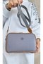 Women's Gray Adjustable Long Strap Shoulder and Crossbody Bag - 6
