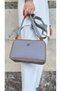 Women's Gray Adjustable Long Strap Shoulder and Crossbody Bag - 5