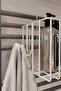Hooked Bathroom Towel Warmer Hanger Blow Dryer Towel Holder Bathroom Accessory Organizer Bathroom Shelf - 4