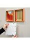 Plug-In Square Frame Wooden with Adhesive Tape 20X20 cm - 2