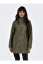 Women's Water Repellent Hooded Raincoat Coat 15304784 Black