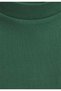 Men's 100% Cotton Unisex Black Oversize Crew Neck T-Shirt - Green - 6
