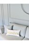 Wonderful Patterned Cream Velvet Throw Pillow Cover (30 cm x 60 cm) - 2