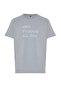 Gray Regular Fit Printed Knitted Shorts Pajamas Set TMNSS23PT00000 - 9