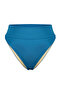 Blue High Waist Hipster Bikini Bottom TBESS24BA00134 - 6
