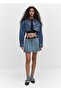 Crop denim jacket - 2