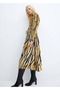 Patterned shirt dress - 5