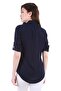 3428 Shirt with Double Flap Pockets - Navy Blue - 5