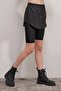 1888 Sweatshirt Undershirt Shirt Skirt - Black - 4