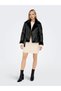 Only Women 15260002 Leather Jacket Black - 4