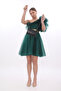 Black Color Evening Dress Portfolio Clutch Women Bag Handheld and Long Strap Use - 4