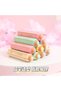 2Pcs Cute Colorful Pencil-Shaped Nano Eraser School Supplies Stationery Supplies