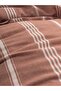 طقم غطاء لحاف مزدوج ناعم Jamira Cinnamon - 2