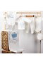 Newborn Baby Boy Bodysuit, Crown 2 Patterns, 10-Piece Hospital Exit Bodysuit Set, 100% Cotton (0-3 MONTHS)