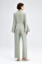 WAIST TIE JACKET LOOKING JUMPSUIT - 5