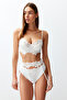 Bride White Brode Lace Rope Strap Knitted Panties and Garter Thmss24Cc00028 - 2