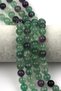 Fluorite Natural Stone String 10 mm Sphere Cut