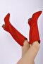 Mila Long Summer Boots - Red - 2