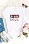 Women's Mickey Mouse Printed Crew Neck T-Shirt 100% Cotton Oversize White T-Shirt - 2