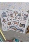 Farm Themed Sticker Sheets Label Stickers 36 Pcs Stickers 13X17Cm 2 Sheets
