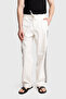 SIDE EMBROIDERED POPLIN PANTS - 2