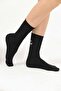 Dont Follew Me I Am Lost Too Written Black Socks - 2