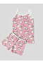 Girl's Cotton Cat Patterned Athlete Boxer Set