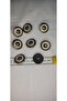 2.5 cm.Silver cream button 8pcs coat coat coat for coat coat - 4