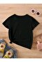STYLE-X BEAR PRINTED CYCLING NECK 100% COTTON CHILDREN'S T-SHIRT - 2