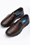 Wr44 Inside and Outside Genuine Leather Daily Orthopedic Sole Soft Men's Shoes Comfortable Daily Dad Shoes