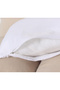 Zippered Pillow Case Lining Mitili Mattress 100% Cotton 50x70 Plain White Mattress - 5