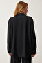 Women's Black Comfortable Knitted Shirt Pants Set KH00090 - 8