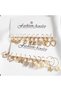 10Pcs Women Earrings New Creative Simple Fashion Temperament Hollowed Out Butterfly Love Earrings... - 4
