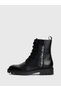 Combat Mid Laceup Boot Zip Wn - 8