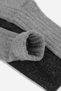 Alpaca Unisex Wool 2 Pairs Gray/Anthracite Socks m 3095 Ga - 5