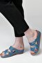 Women's Denim Color Casual Summer Slippers - 2