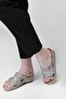Women's Gray Color Daily Summer Slippers - 3
