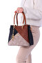 Jn-039 Wallet Combination Women's Handbag and Shoulder Bag Black - 3