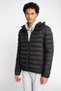 Water Repellent Lightweight Inflatable Coat Slim Fit Tight Fitting Hooded Zippered Pocketed Seasonal N4661Az23Au - 4