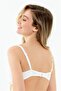 Basic Plain Low-cut Padded Supported Water Bra-2069 - 2