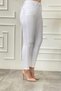 High Waist Lycra Skinny Leg Jeans - 4