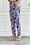 Floral Patterned Pocket Detailed Trousers - 5